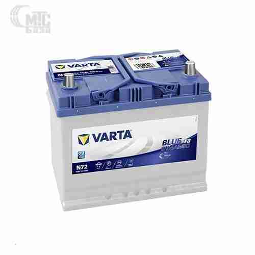 Аккумулятор Varta EFB Blue Dynamic Asia N72 [572501076] 6СТ-72 Ач R EN760 А 261x175x220 мм Start-Stop